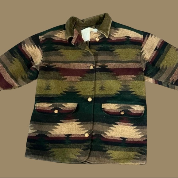 Multicolor Patterned Jacket - Picture 5 of 7